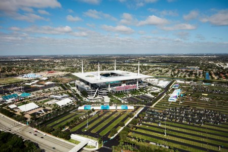 The easiest way to get to Miami World Cup games