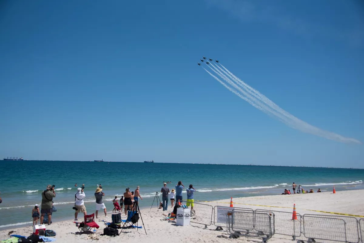U.S. Navy Blue Angels Will Visit South Florida for 2019 Fort Lauderdale Air Show Preparations