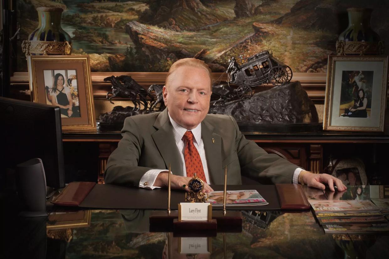 Larry Flynt on President Trump on TV: “He Should Be Disinvited Until He Can Tell the Truth”