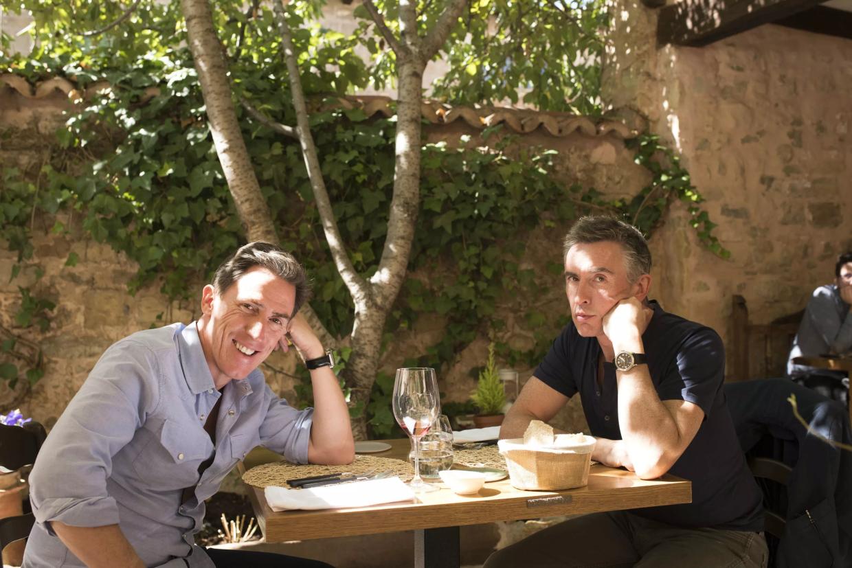 <i>The Trip to Spain</i> Feasts Upon its Stars’ Fear of Obsolescence