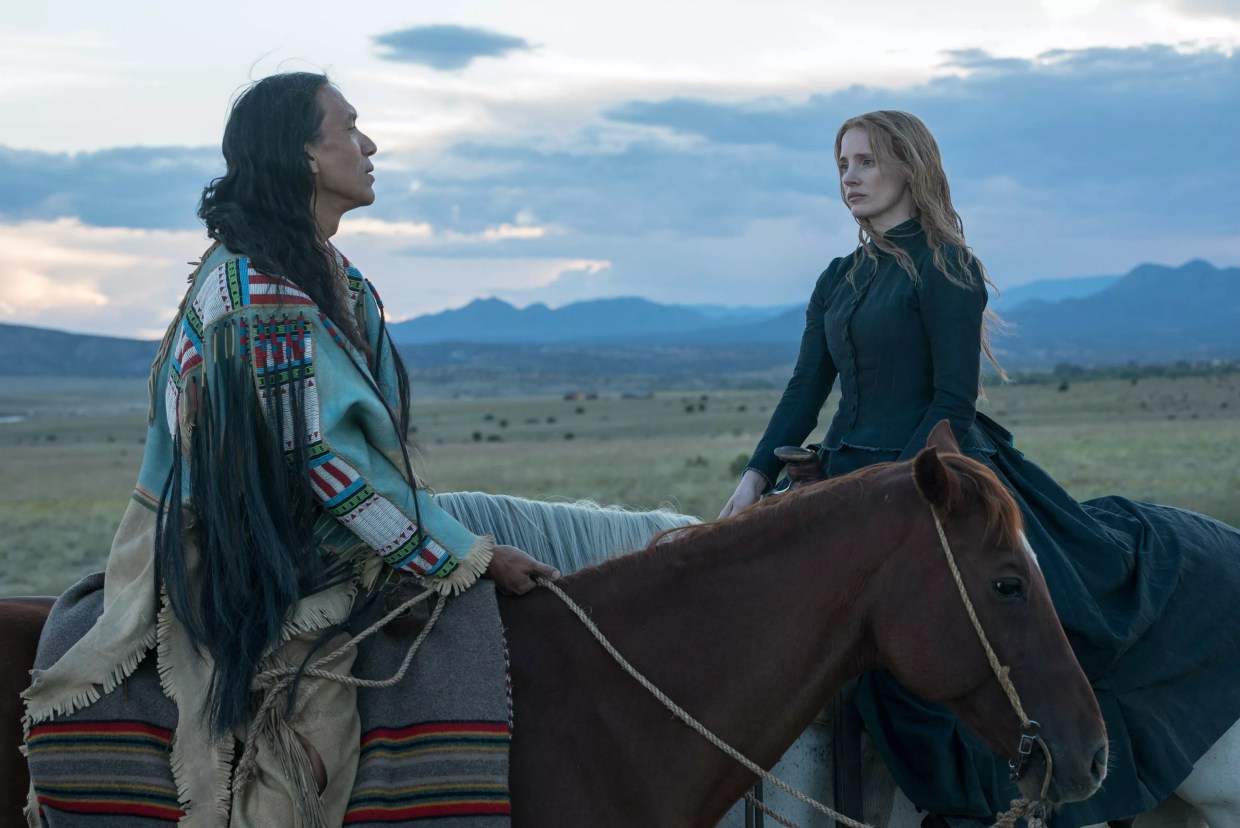 <i>Woman Walks Ahead</i> Finds Jessica Chastain and Sitting Bull Lost on the Plains