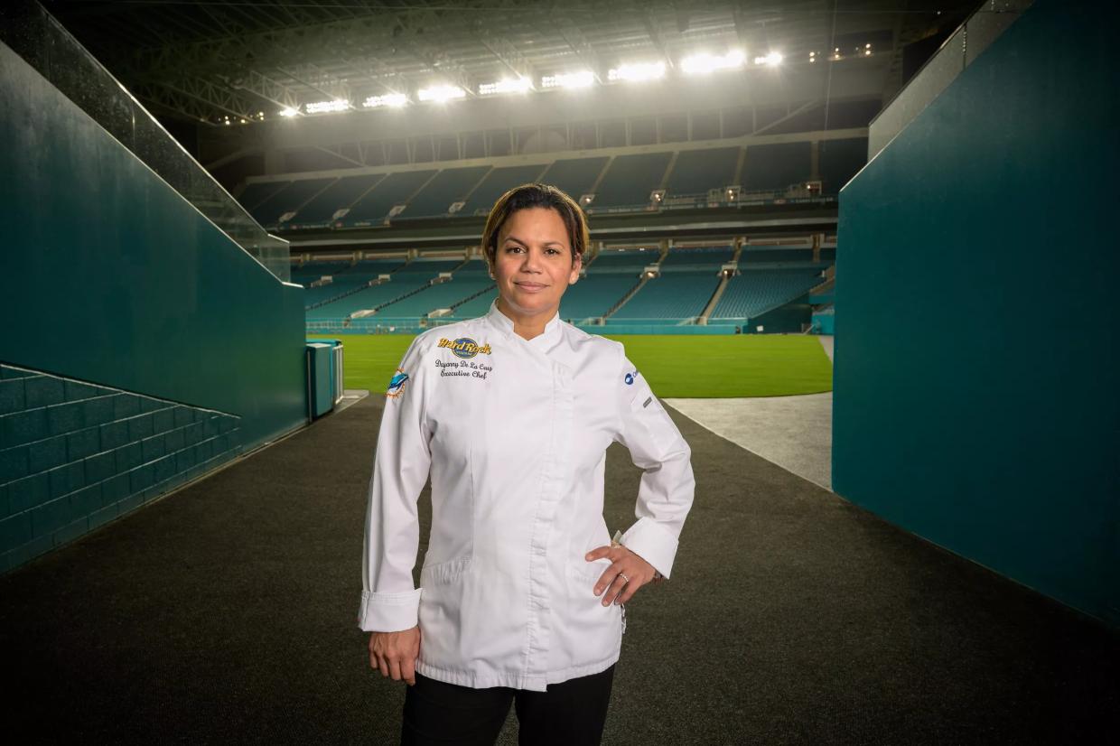 At Super Bowl LIV, Dayanny De La Cruz Is Chef in Charge