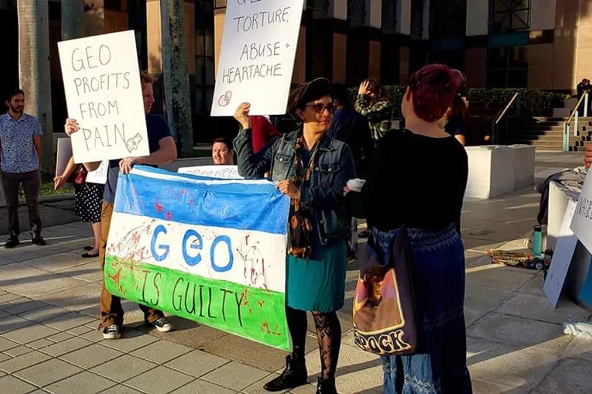 Anti-ICE Activists Re-Arrested Months After Protest at GEO Group HQ