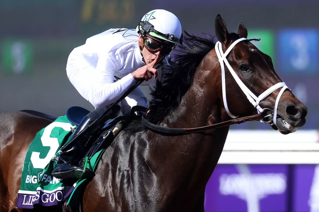 Pegasus Day: America’s Two Best Racehorses (and Ja Rule) Share Center Stage at Gulfstream