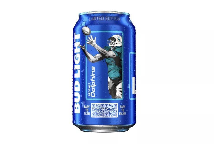 Toast the NFL Preseason With Bud Light’s New Commemorative Miami Dolphins Can