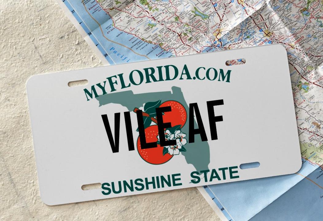 Drivin’ Dirty: Filthy Florida License Plates Rejected in 2023