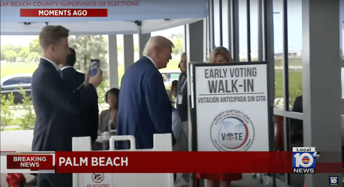Trump Just Voted in Florida as a Felon – Where’s DeSantis’ Outrage?